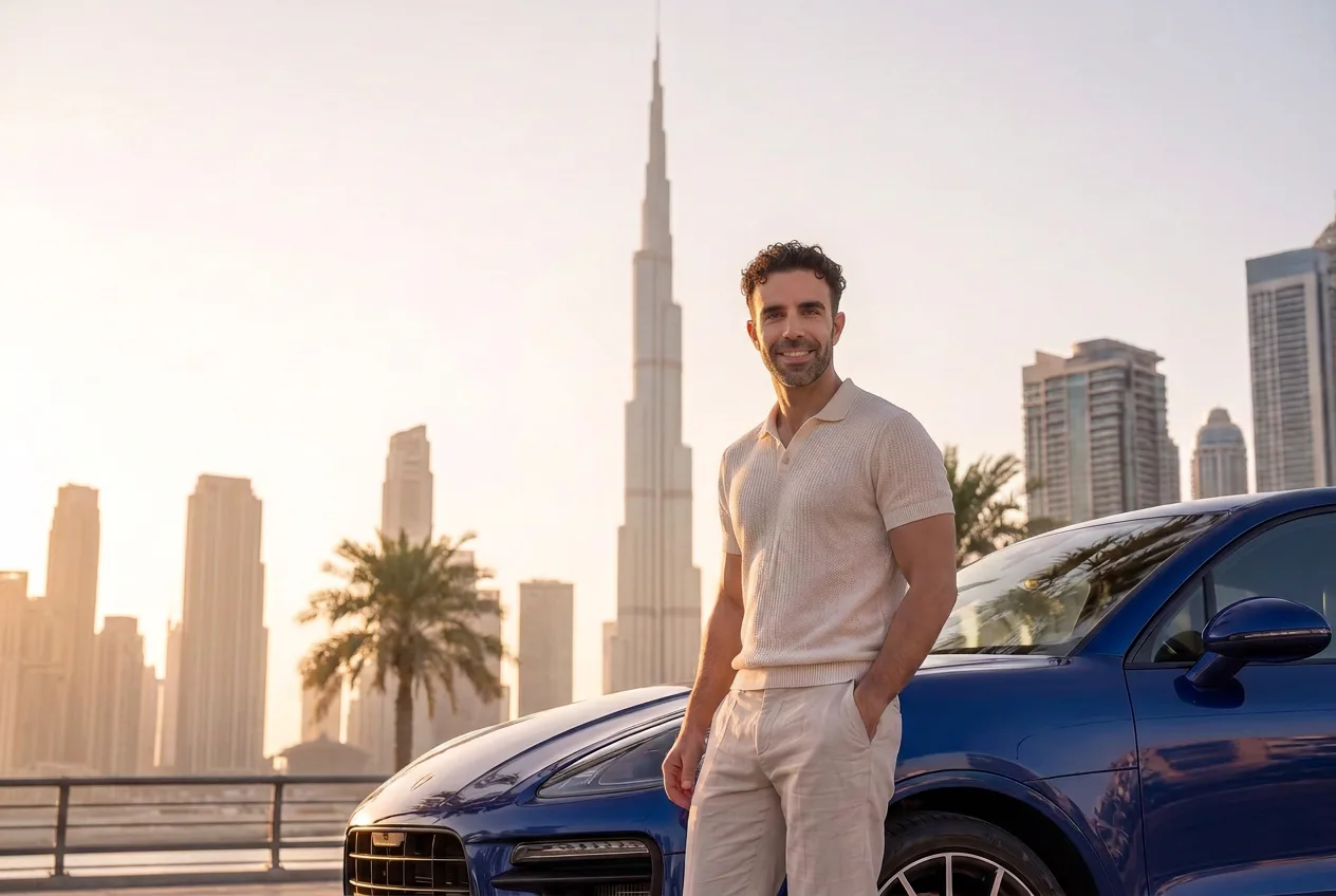 Florian Bornschier in Dubai